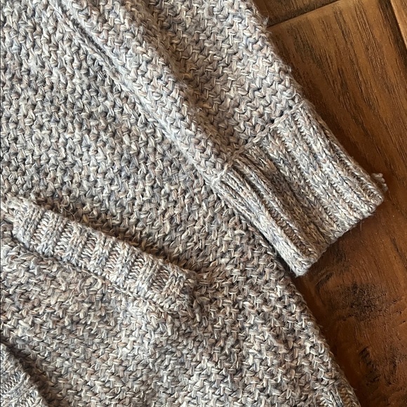 Prana Gray Knit Sweater Size XL - Picture 3 of 9